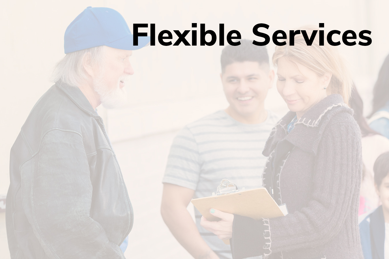 Flexible Services Title Frame